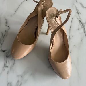 Vince Camuto Beige Women's Heels